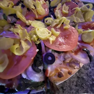 Vegetable Pizza