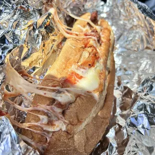 chicken parm sub