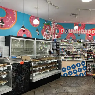 The donut shop within the gas station