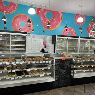 So many donuts and muffins