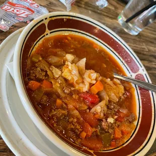 Cabbage soup - bowl 1