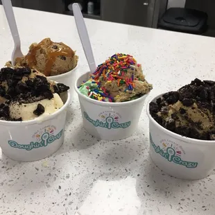 Edible cookie dough &amp; ice cream