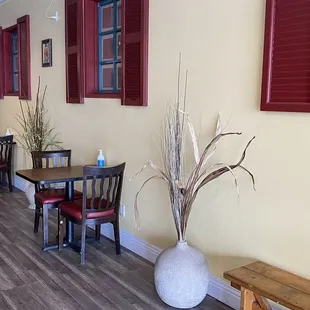 Right side of restaurant