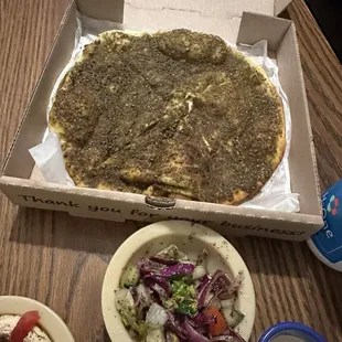 1. Za&apos;atar Flatbread
