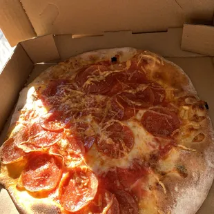 Wood Fired Pepperoni Pizza from Doughlicious in Arizona