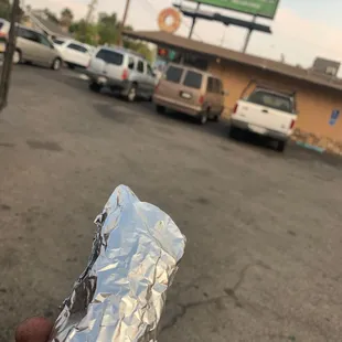 Never tried there breakfast burrito . 3.75
