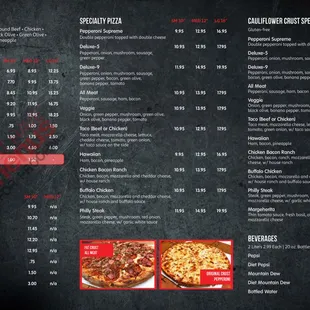 Menu Side 2