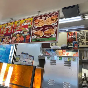 Menu board
