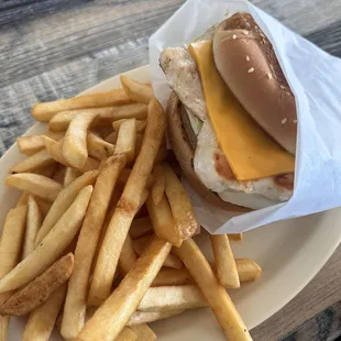 Grilled chicken sandwich