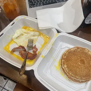 Messy eggs