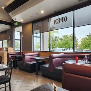 the interior of a restaurant