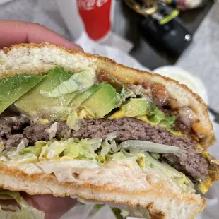 Bacon Avocado Bacon Cheeseburger