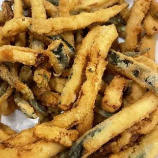 Fried Zucchini sticks.