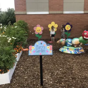 Outdoor &quot;garden&quot; play area