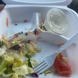 The grilled chicken salad was amazing. Super fresh good portions. 10/10.  Thank you Douglas for your customer service and fresh food