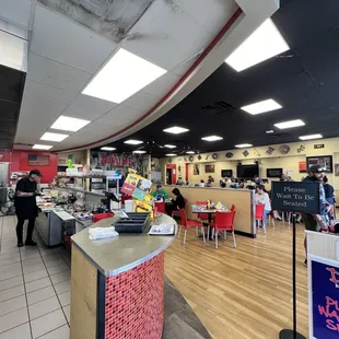 Crowded on a Sunday late morning.