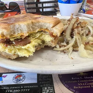 Simple Breakfast Sandwich