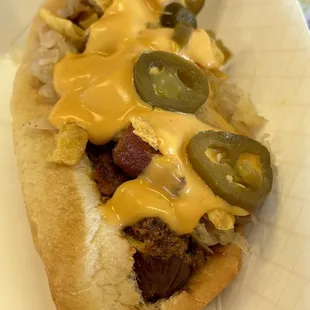 Suicide Dog with kraut