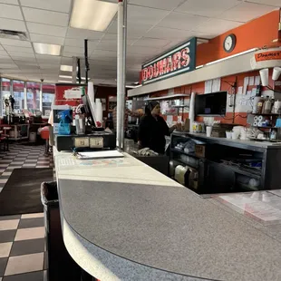 Bring cash. Credit card over $5 and extra charge.  First to invent waffle cone