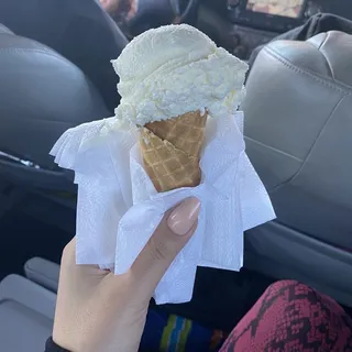 Single Dip Ice Cream Cone