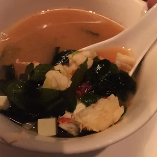 Spicy Lobster Miso Soup