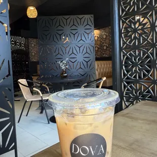 My delicious Molinita latte!