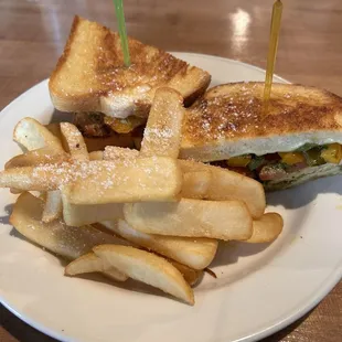 Chicken pesto panini