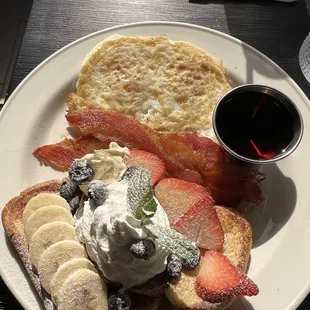 French toast plate