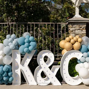 lighted display by UP IN LIGHTS Orange County Marquees (@upinlightsoc)