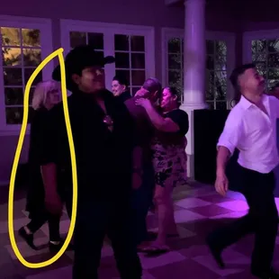 Gayle on her way to take the mic after being gone all night, comes out only to ruin the vibe and the one karaoke we did