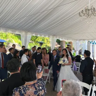 Ceremony arrangements