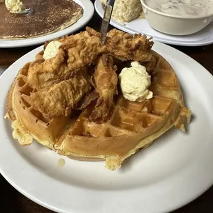 Chicken and Waffles