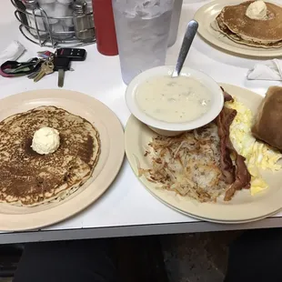 Breakfast sampler. So much food!