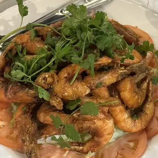 Salt and pepper shrimp
