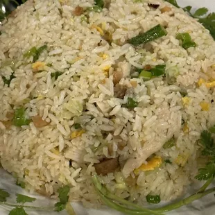 Salted fish and chicken fried rice