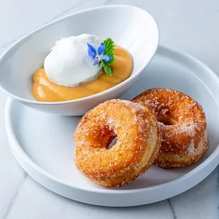 dough desserts, food, donuts