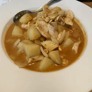 Massaman curry chicken