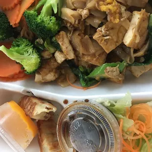 Pad say eww with tofu