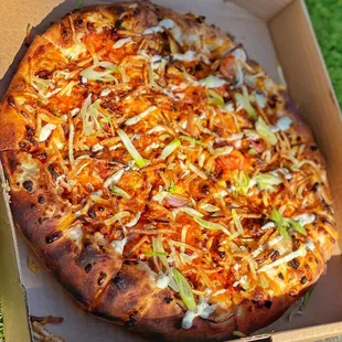 Soyrizo n' Egg Pizza