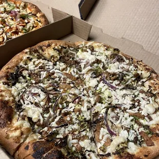 Bacon Bacon n' Brussel Pizza