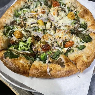 Roasted Veggie Pizza