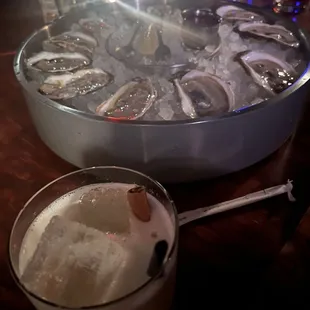 Shooting the moon and oysters