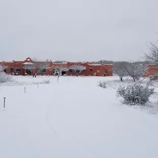 Yep it snows here...