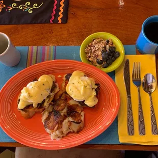 One of the many amazing breakfasts