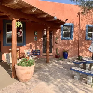 Beautiful outdoor common area