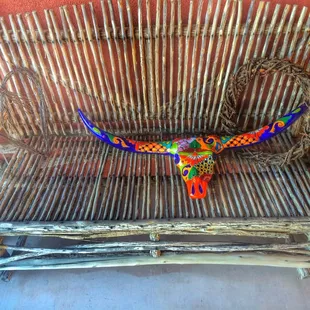 Rustic color in the details