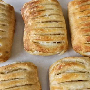 a variety of pastries