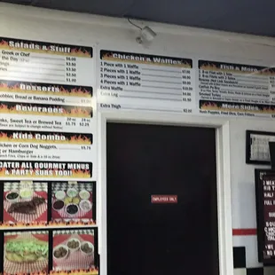 sushi and sashimi, interior