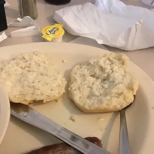 Biscuits are homemade