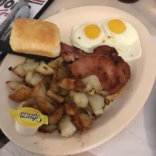 Working mans breakfast.